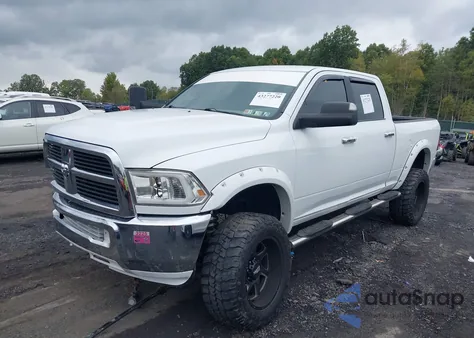2012 Ram 2500 Slt from USA, damaged, VIN 3C6TD5DT5CG142340